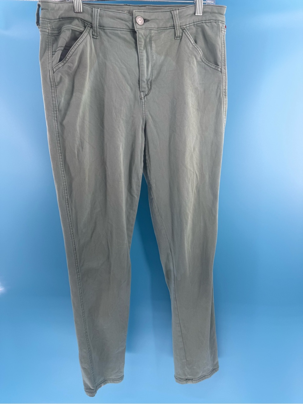 American Eagle Light Olive Stretch Pants